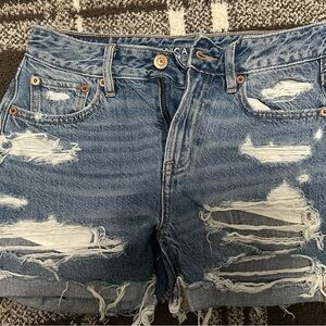 American Eagle Outfitters Distressed Denim Shorts